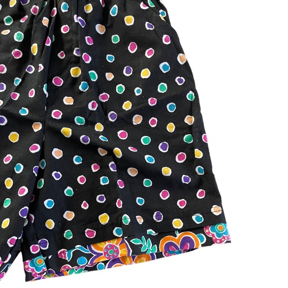 Retro New Moves Multicolored Dotted Shorts - Picture 2 of 7